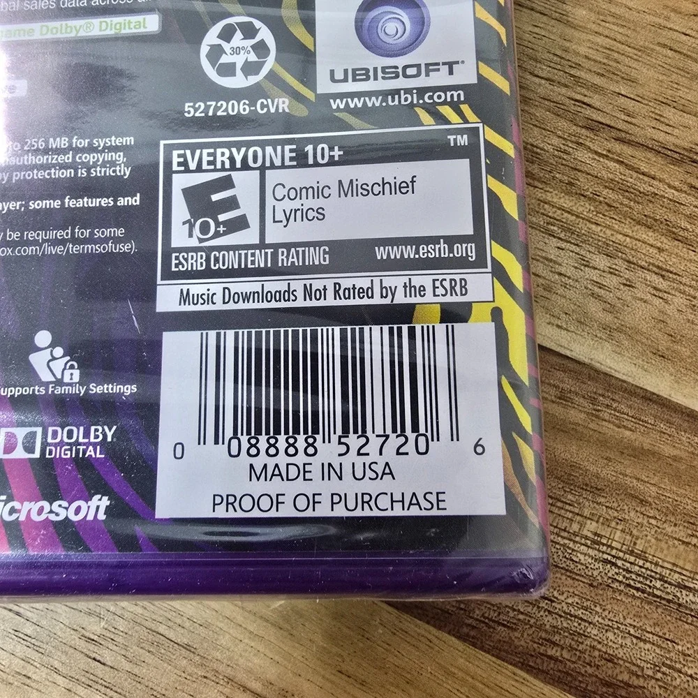 Just Dance 4 Microsoft Xbox 360 2012 Brand NEW Factory SEALED Kinect Compatible